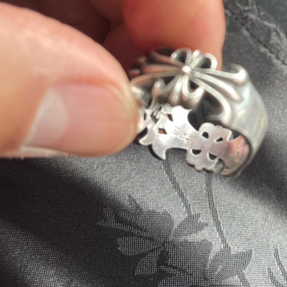 Sterling silver ring - Picture 4 of 7